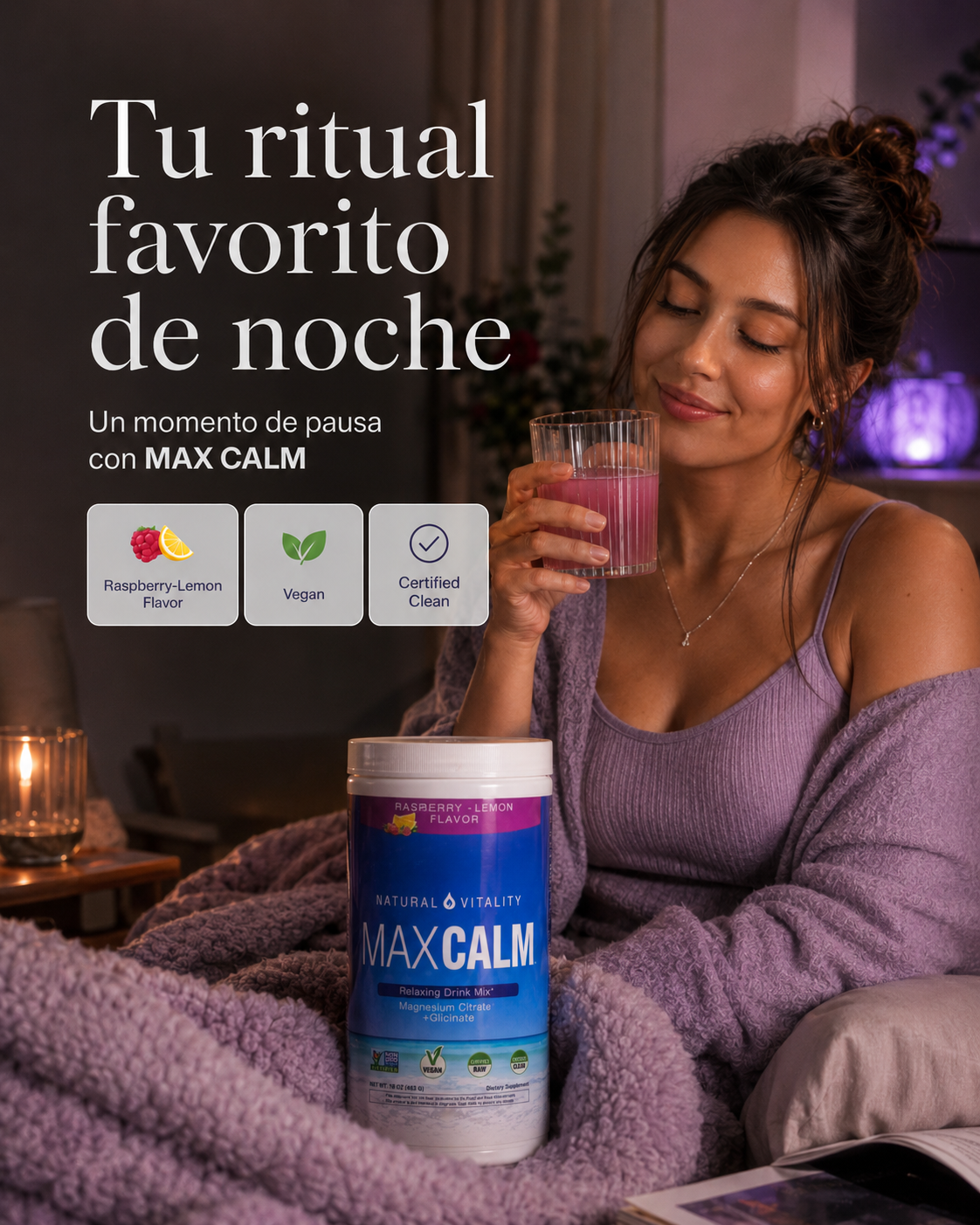 MAX CALM – El Ritual que tu Noche Necesita