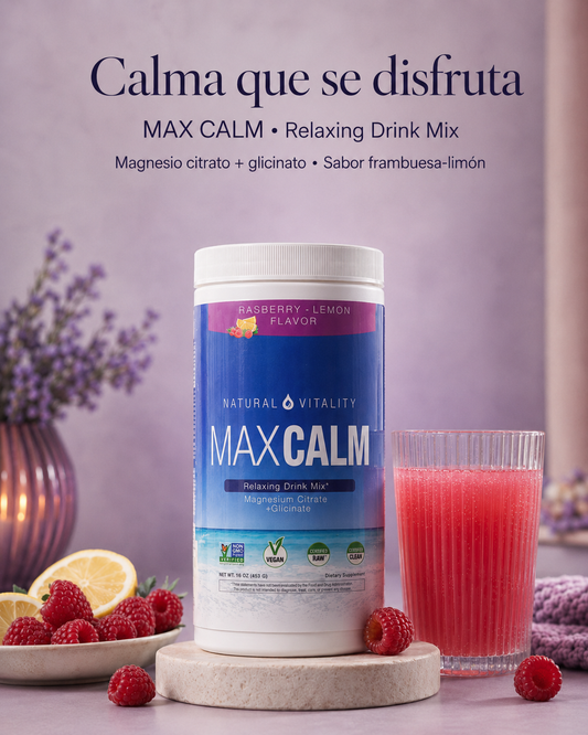 MAX CALM – El Ritual que tu Noche Necesita