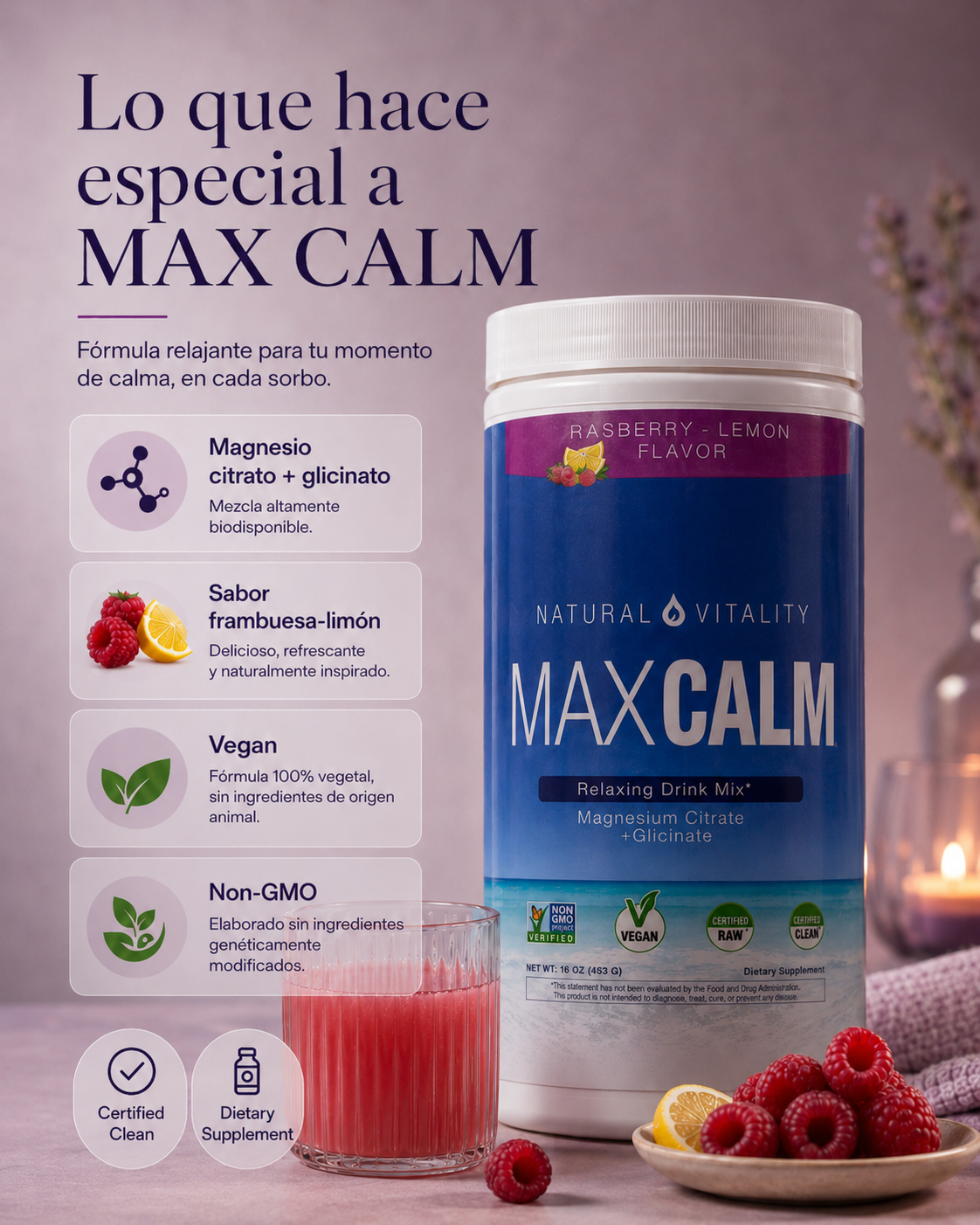 MAX CALM – El Ritual que tu Noche Necesita